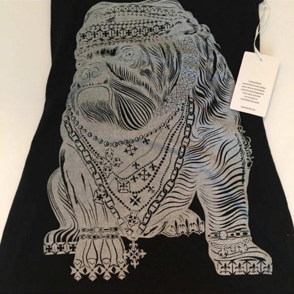 Lauren Moshi Black and White Women's Top - Picture 3 of 8